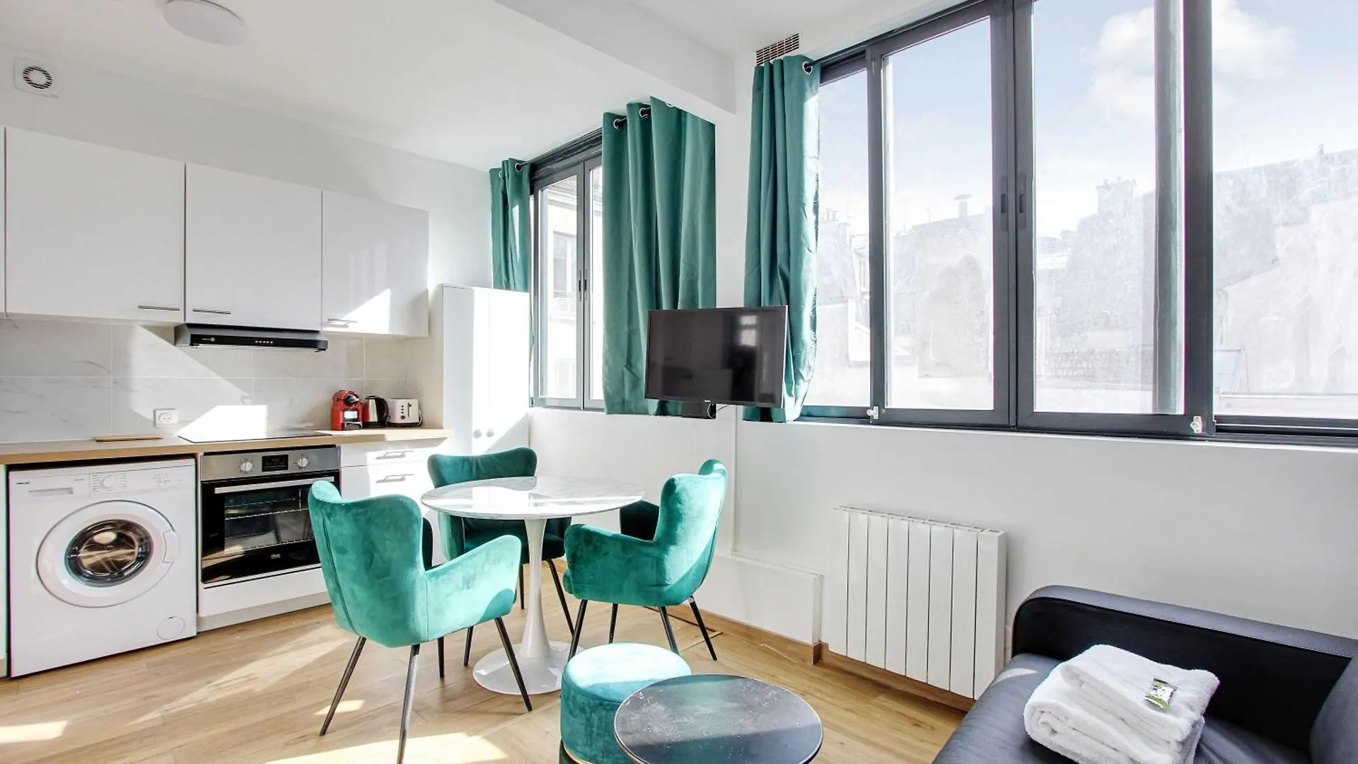 Cozy Studio - 2P - Parc Des Buttes-Chaumont Paris France